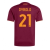 Camisa de Futebol AS Roma Paulo Dybala #21 Equipamento Principal 2025-26 Manga Curta